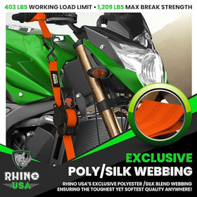 Rhino USA soft-loop tie-down for flexible anchor points
