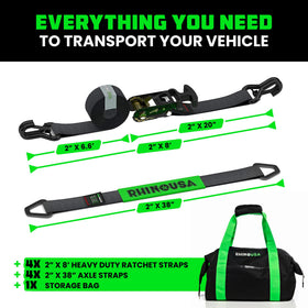 Rhino USA storage bag for organizing the tie-down kit