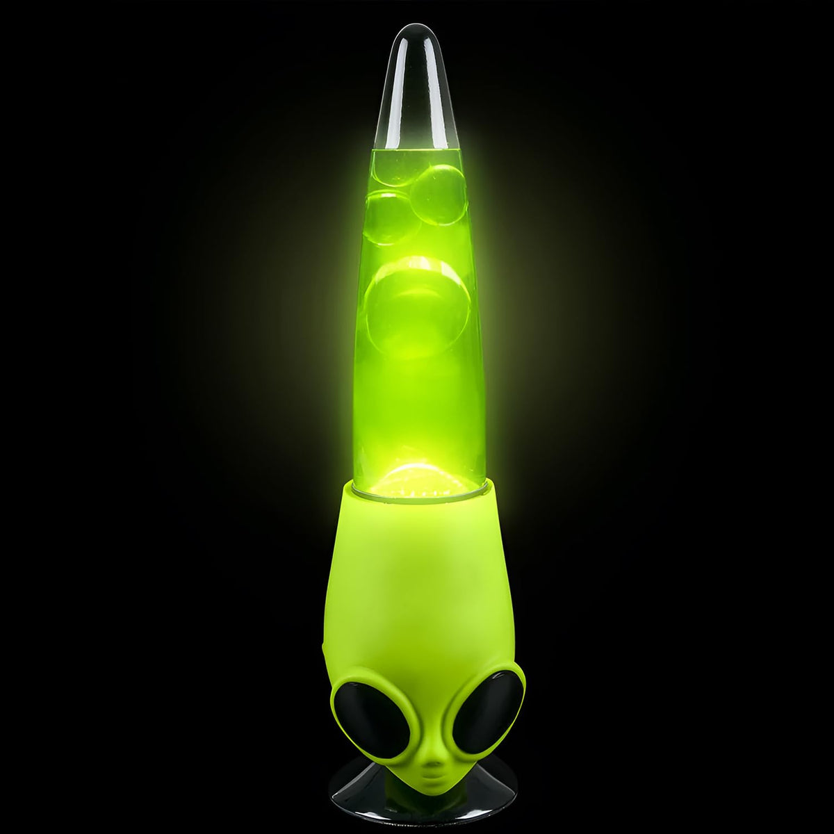 Rhode Island Novelty alien head wax motion lamp set up for a themed party