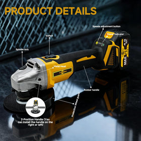 RhovixStar ergonomic handle demonstrates comfortable grip for extended use.