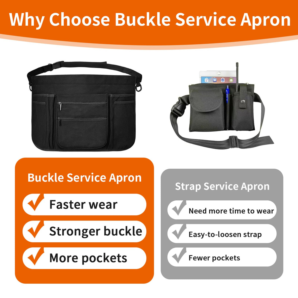RHQQ adjustable waist belt design for customized comfort across roles.