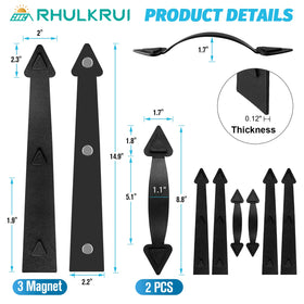 RHULKRUI Classics rust-proof plastic finish stands up to harsh conditions
