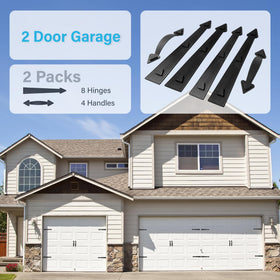 RHULKRUI classic-style magnets on door boost curb appeal