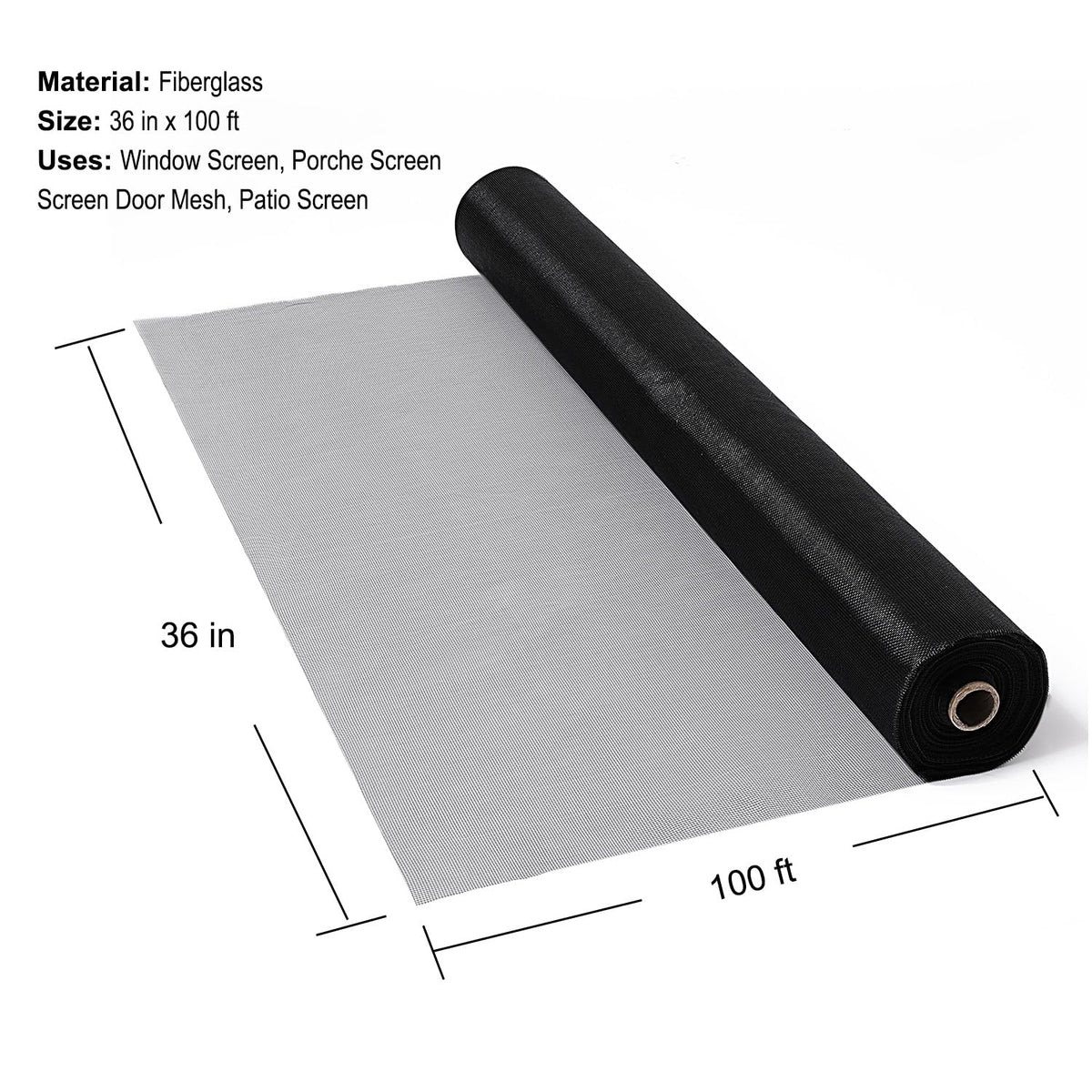 RhymBar heavy-duty window screen mesh for long-lasting home protection.