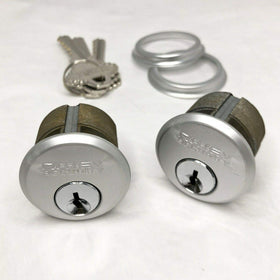 RI-KEY SECURITY brass cylinder housing highlights sturdy construction and long-lasting security.