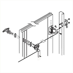 RI-KEY Security inside release handle for safe exit