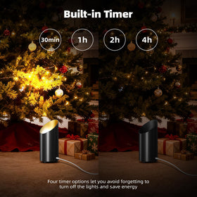 Ribgwo floor light showing 3000K 4000K 6000K temperature options