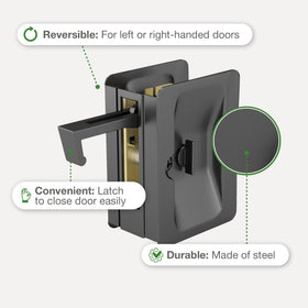 Richelieu Onward pull made of durable steel with smooth touch.