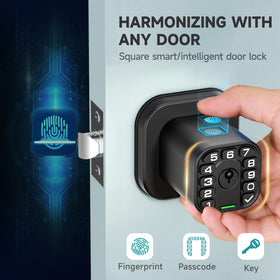 Richelock smart lock fingerprint access for family use