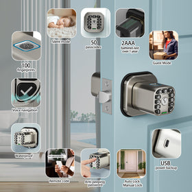 Richelock backup power via Type C for reliability