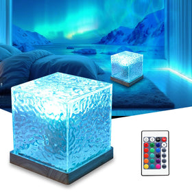 RICHMYC Ocean Wave Projector Light front view for calming room ambience