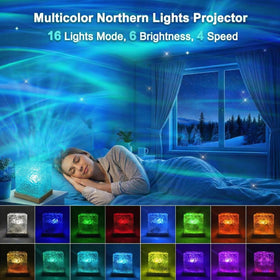 RICHMYC Ocean Wave Projector Light remote control makes mood lighting easy