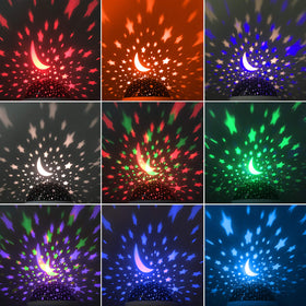 RICTLY 4 LED color modes brighten and color-shift the room