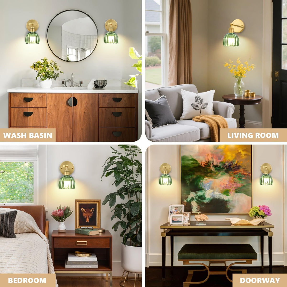 Ridalux no-wiring installation makes it renter-friendly and quick to mount.