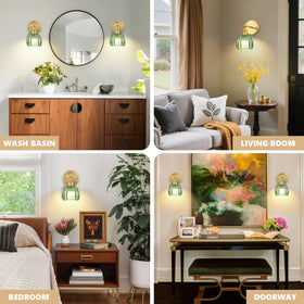 Ridalux no-wiring installation makes it renter-friendly and quick to mount.