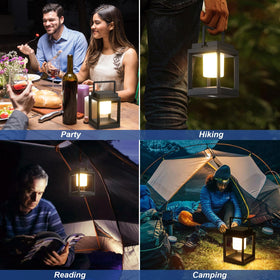 RIDALUX decorative lantern creates cozy dining and porch lighting
