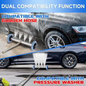 RIDGE WASHER extension wand 21-65 inch for extended reach without crawling.