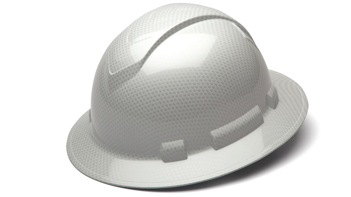 Ridgeline full-brim hard hat with ultra-light ABS construction for all-day comfort.