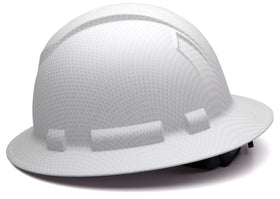 Ridgeline Pyramex ABS hard hat offers strong, lightweight protection.