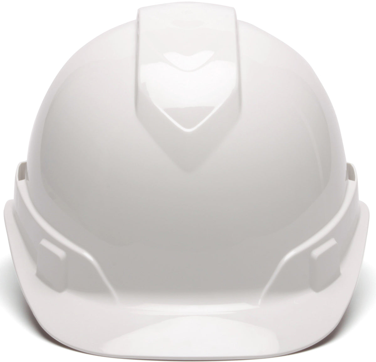 Ridgeline Pyramex cap-style hard hat non-vented for dependable protection and ANSI compliance.