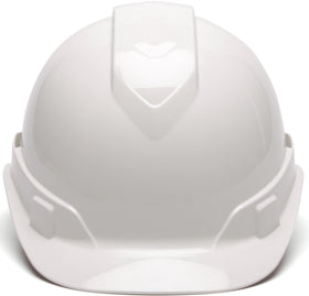 Ridgeline Pyramex cap-style hard hat non-vented for dependable protection and ANSI compliance.