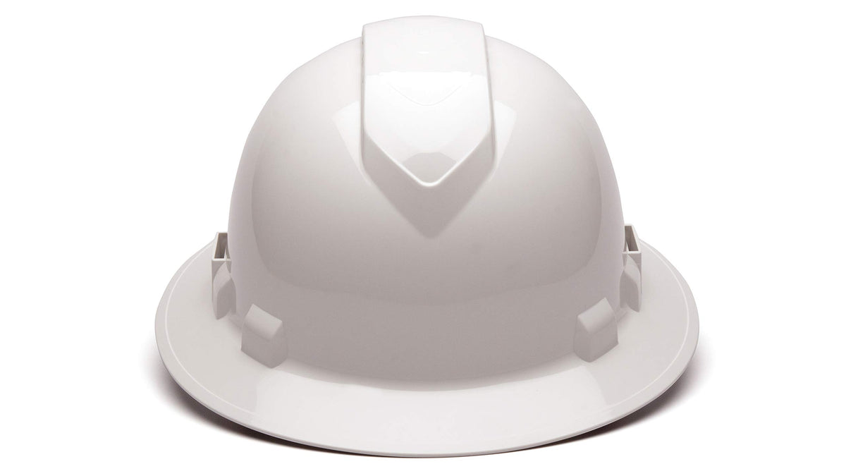 Ridgeline Pyramex ratchet suspension on helmet enabling quick on-the-fly adjustment