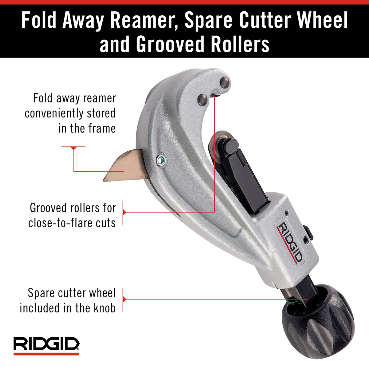 RIDGID 151 I-beam construction highlights rugged durability for daily jobsite use