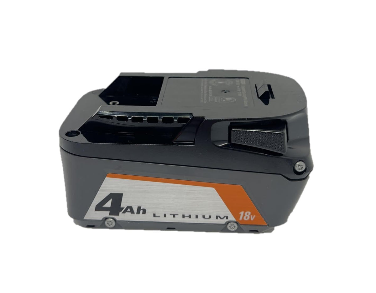 RIDGID 18V AC87004 safe-lock connector for secure tool attachment.
