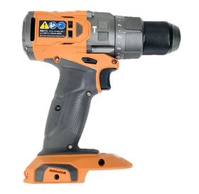 RIDGID 18V Hammer Drill chuck closeup showing durable 1/2 in metal chuck