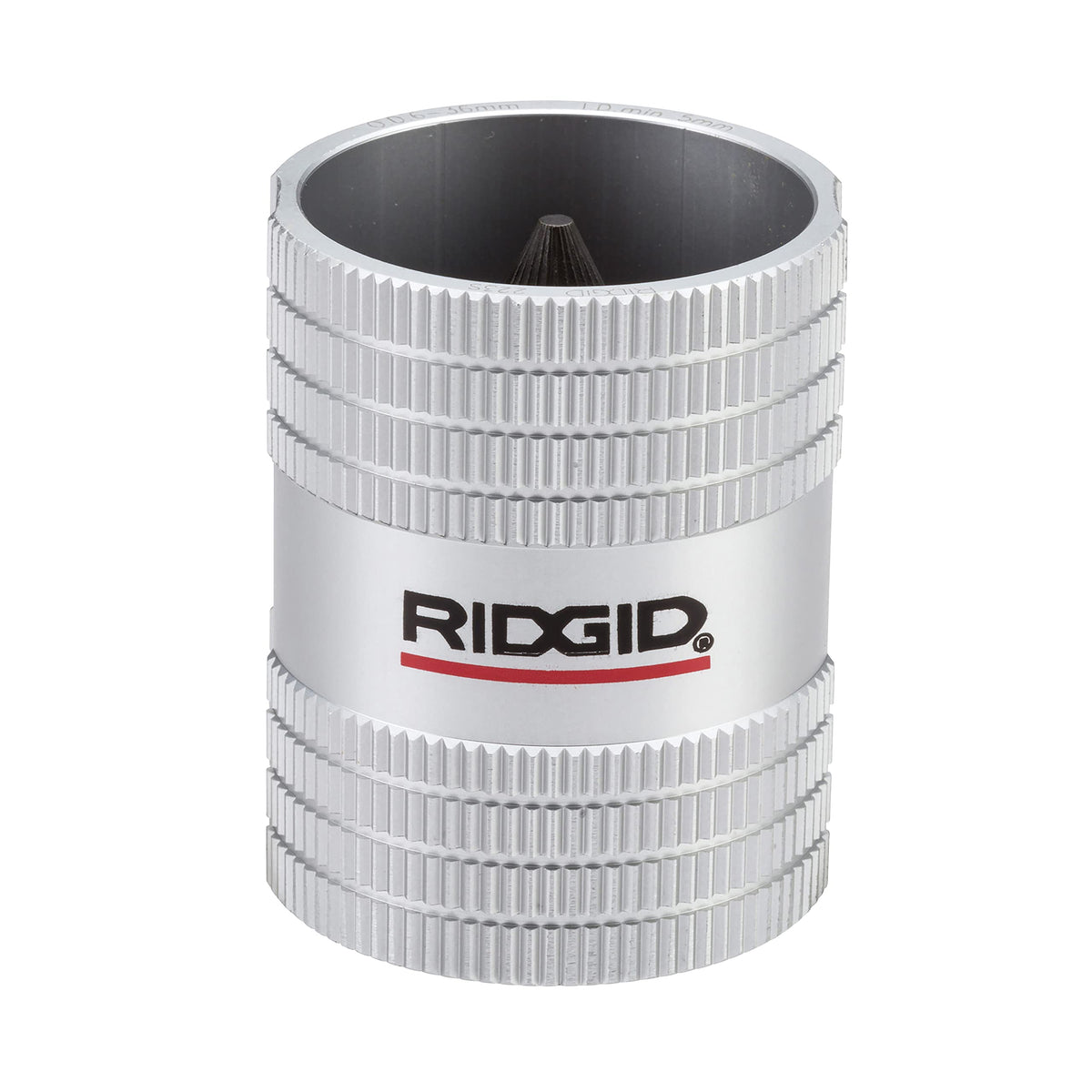 RIDGID 223S inner/outer reamer cone for fast, precise tube deburring