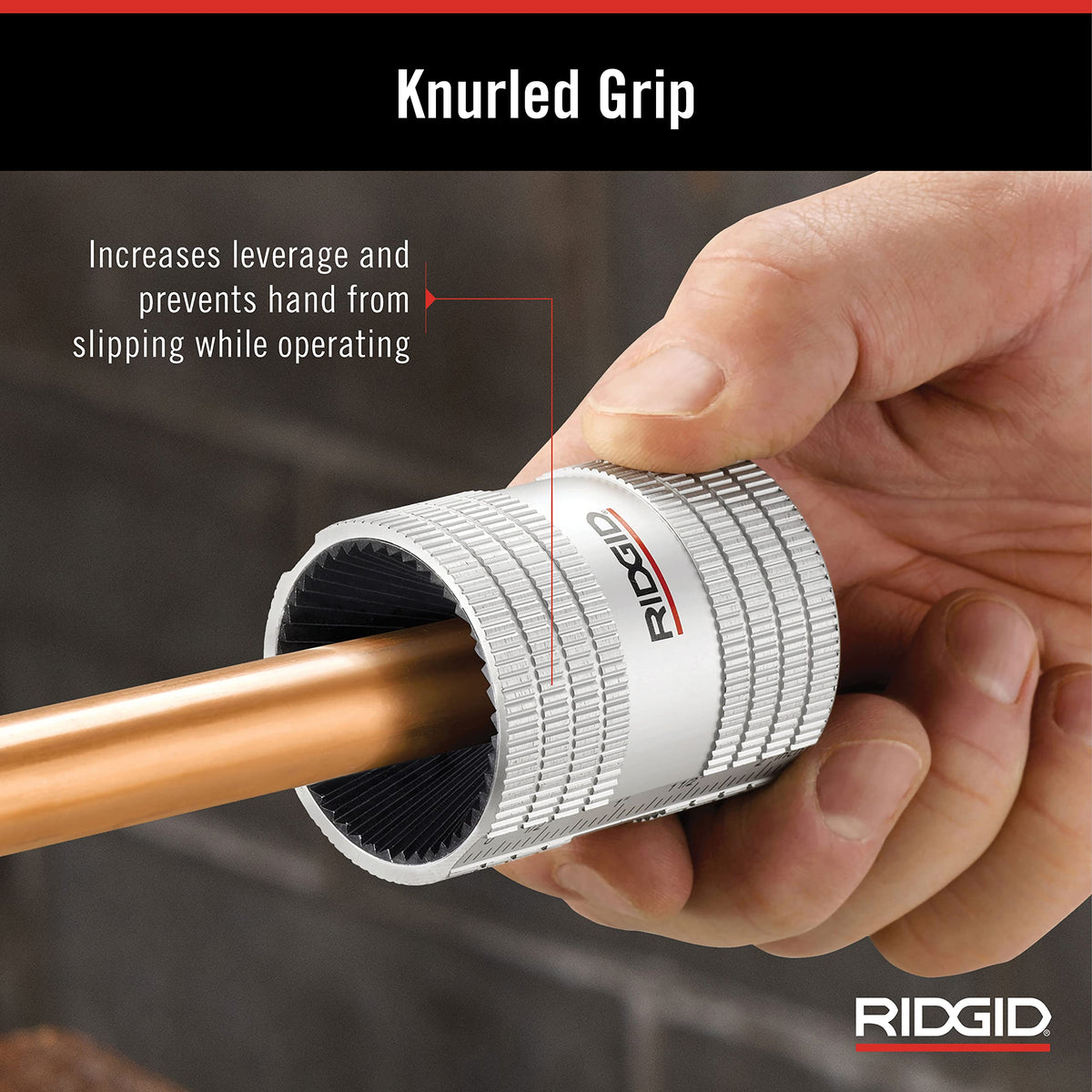 RIDGID 223S suitable for stainless steel and copper tubes
