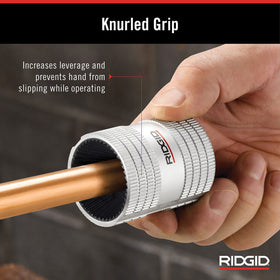 RIDGID 223S suitable for stainless steel and copper tubes