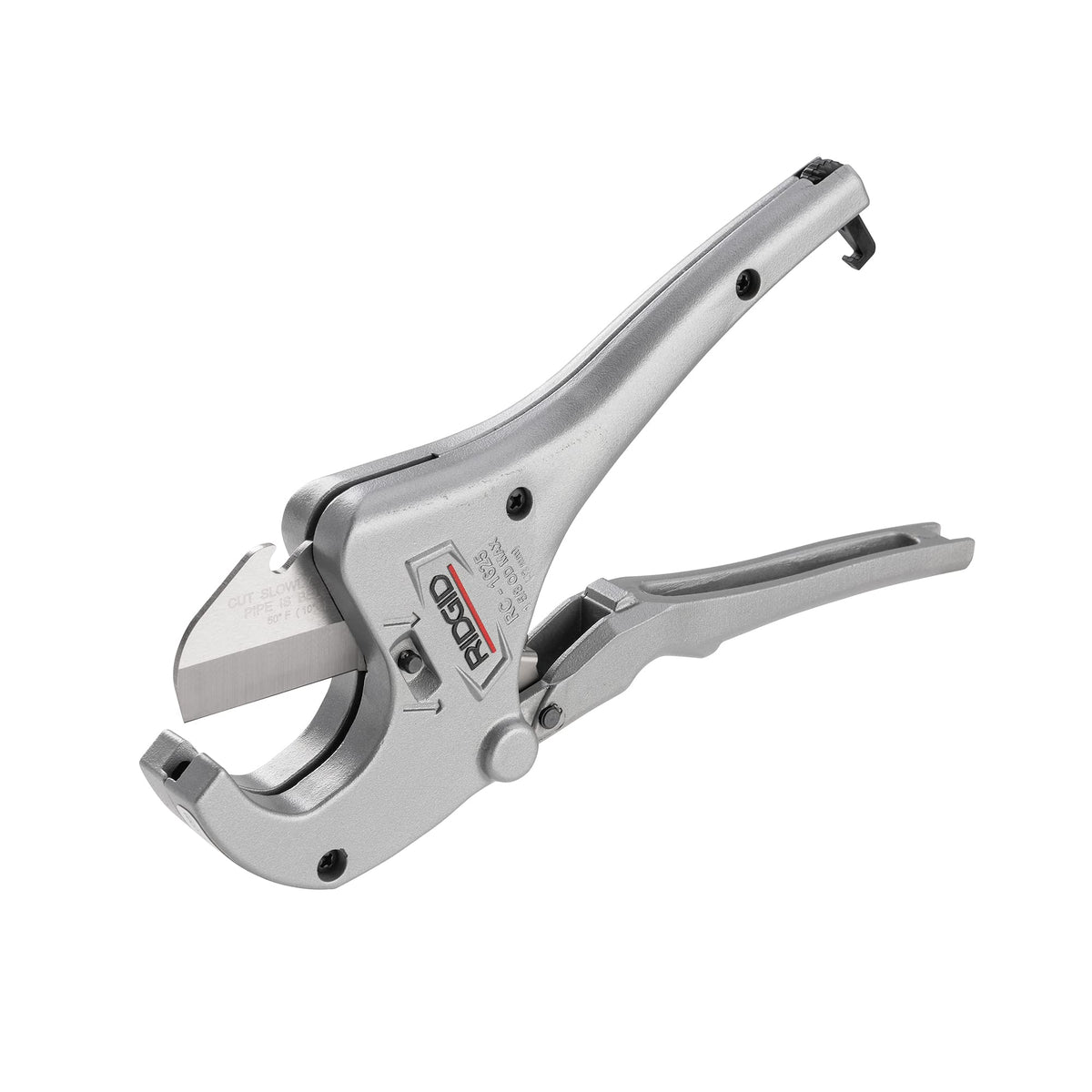 RIDGID RC-1625 aluminum body enables durable, reliable tubing cuts.