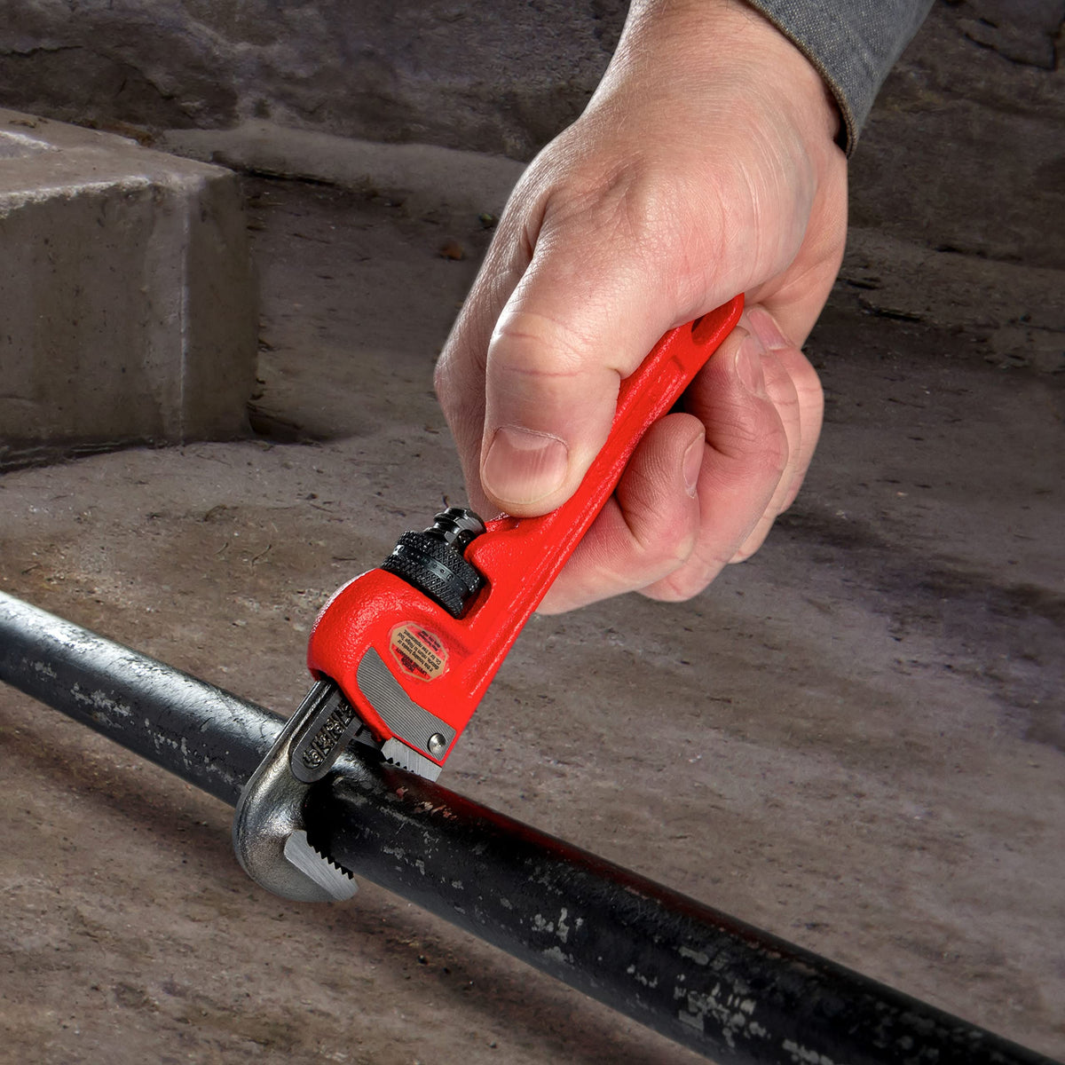 RIDGID 31000 ready for heavy-duty pipe tasks in real work scenarios.