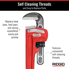RIDGID 31025 packaging overview indicates lifetime warranty and key specs.
