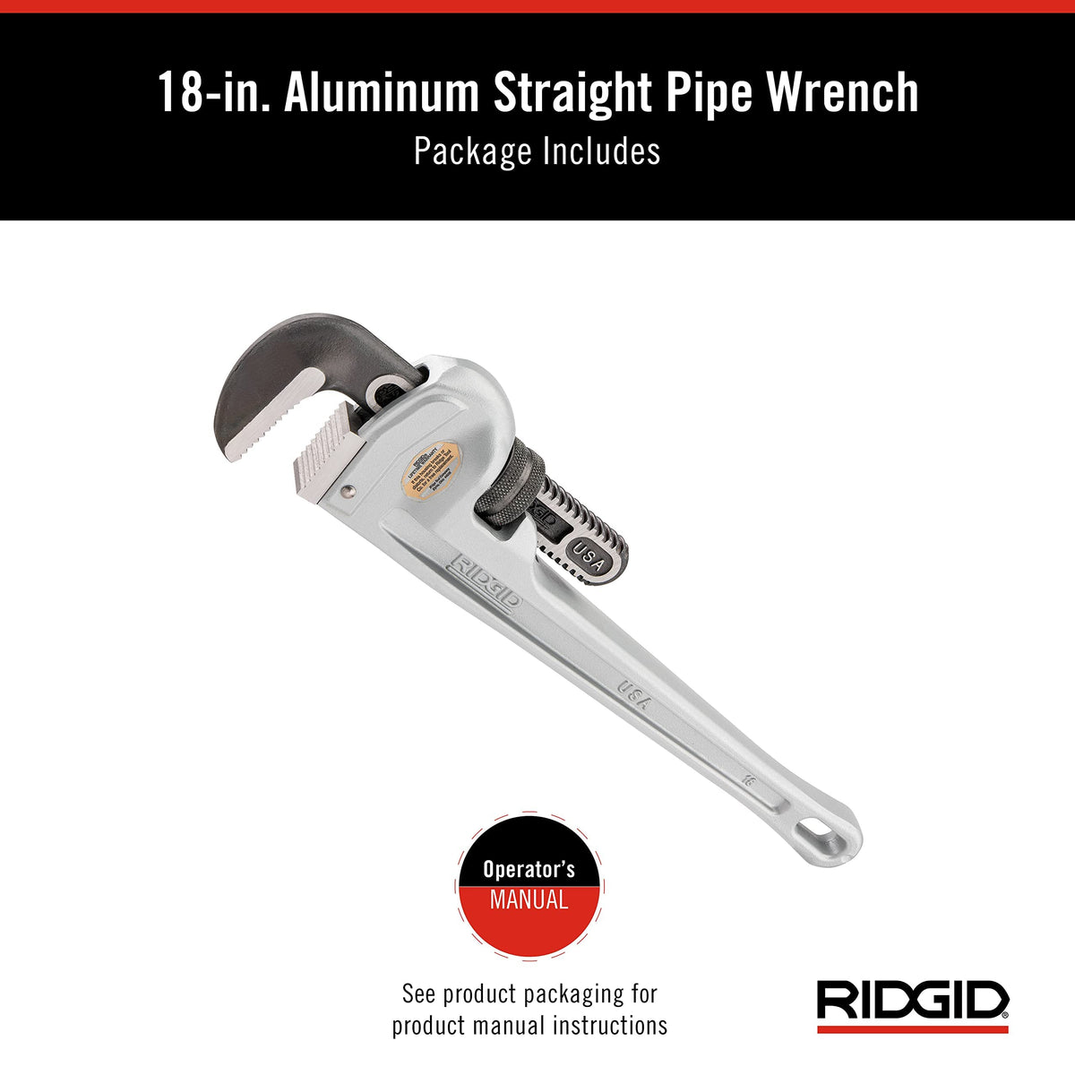 RIDGID 31100 supports up to 2-1/2 inch pipe capacity in use.