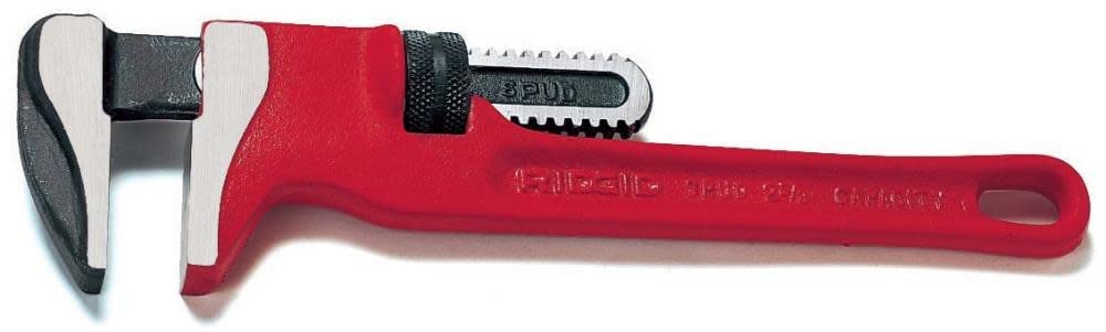 RIDGID 31400 with smooth, toothless jaws ideal for square stock