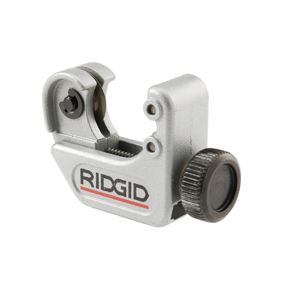 RIDGID 32985 close-quarters cutter front view for tight-space work.