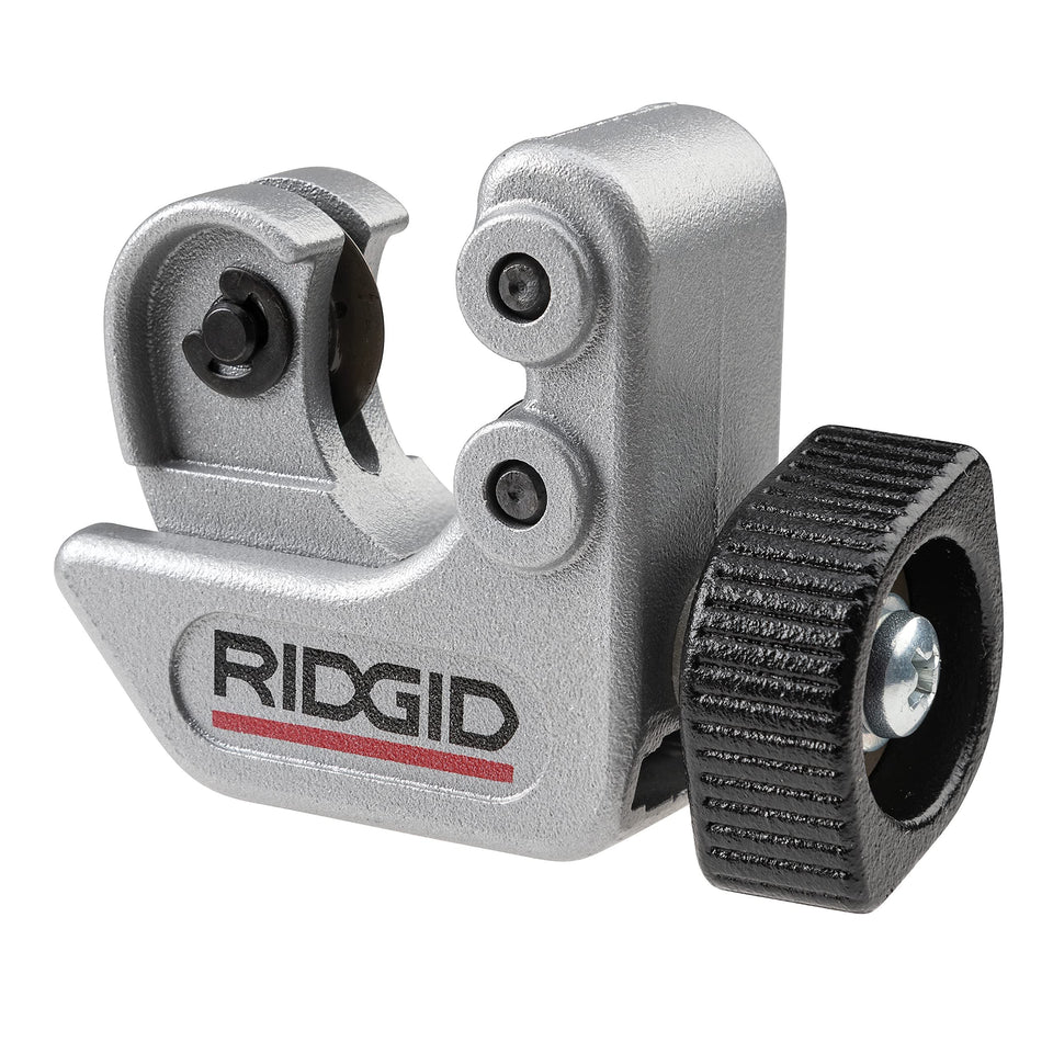 RIDGID 40617 Model 101 close quarters cutter ready for precision cuts in tight spaces.