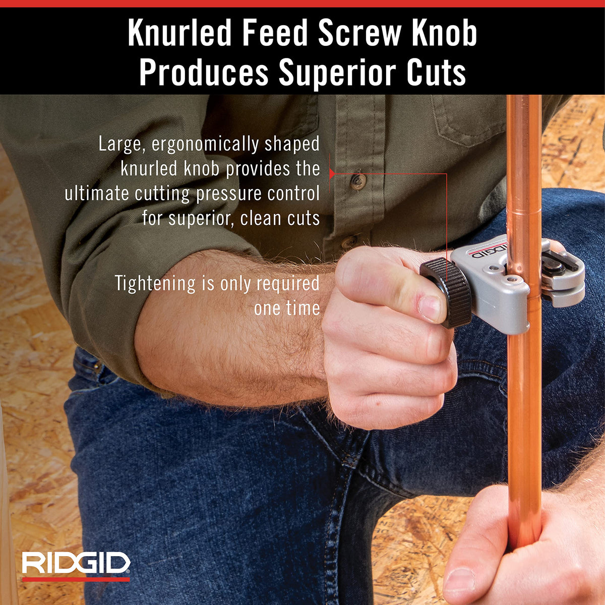 RIDGID 86127 cutting capacity from 1/4 to 1-1/8 inch
