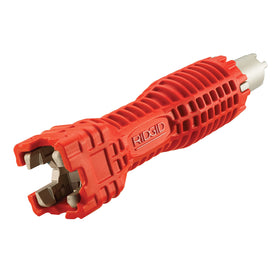 RIDGID EZ Change wrench under-sink access for easy faucet install