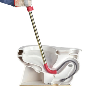 RIDGID K-3 toilet auger bathroom-use ready for quick service