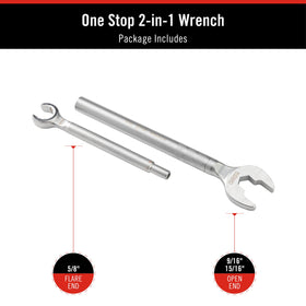 RIDGID One Stop Wrench handles faucet nuts and toilet bolts