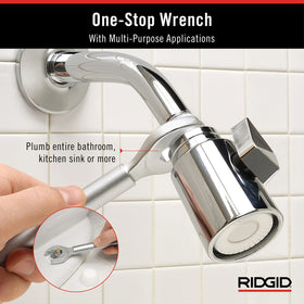 RIDGID One Stop Wrench open-box end 3/8-inch line nuts
