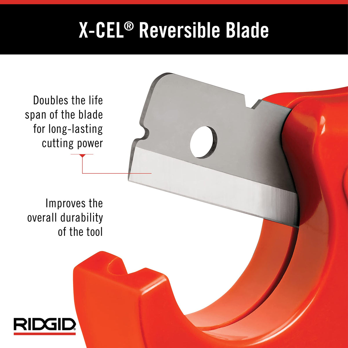 RIDGID PC-1250 hanging ring design enables easy storage.