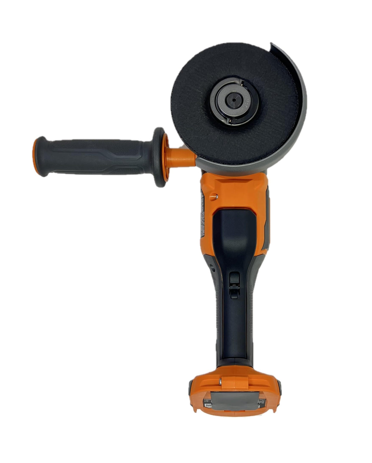 RIDGID protective guard enhances safety during grinding.
