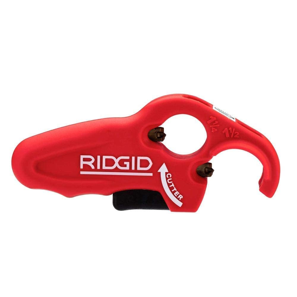 Automatic deburring shown on RIDGID PTEC 3000 as cuts are made.