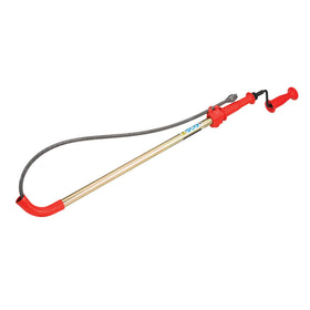 RIDGID toilet auger bulb head eases navigation in drains and blocks