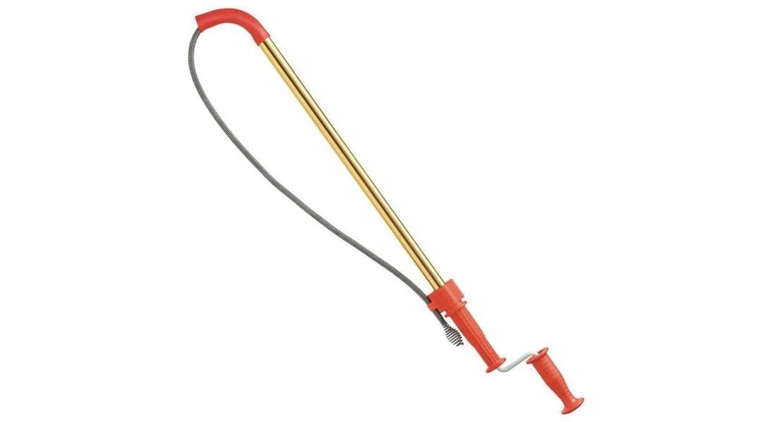 RIDGID toilet auger in-use scenario clearing blockage.