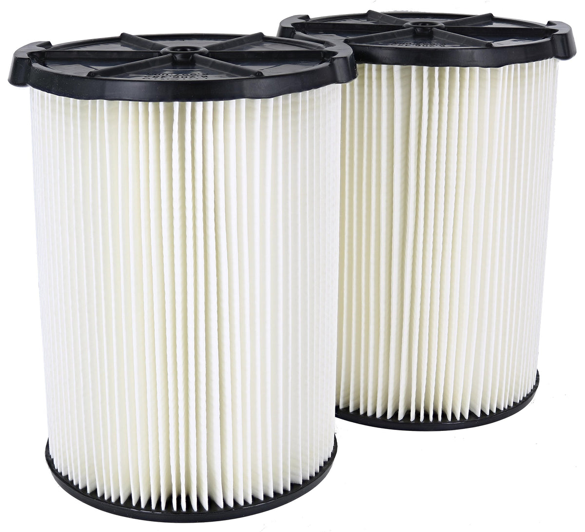 RIDGID VF4200 filter captures everyday dirt for 5-20 gallon vacuums.